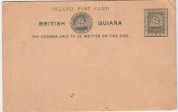 BRITISH GUIANA - ANNEES 1890 - CARTE POSTALE (ENTIER POSTAL) NEUVE - Brits-Guiana (...-1966)