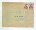 632/12 - Timbres à SURTAXE - Lettre TP Savants ANTWERPEN 1942 Vers BRUXELLES - TARIF 1 F - Cartas