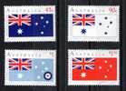 Australia 1991 Australia Day Set Of 4 Flags MNH - Ungebraucht