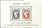 LM0250 Luxembourg 1977 Postage Stamp 125 Years Stamp On Stamp M MNH - Ungebraucht