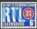 LM0265 Luxembourg 1979 Broadcasts For 50 Years 1v MNH - Ongebruikt