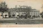 CPA SALIES DU SALAT (Haute Garonne) - Place Du Foirail Et Statue Compans - Salies-du-Salat