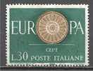 1 W Valeur Oblitérée, Used - ITALIE - YT 822  * 1960 - EUROPA - N° 1088-32 - 1960