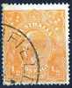 Australia 1918 King George V 1/2d Orange - Single Crown Wmk Used - Actual Stamp - ...field - SG56 - Usados