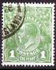 Australia 1924 King George V 1d Sage-Green - Single Crown Wmk Used - Actual Stamp - ? Island - SG76 - Usati