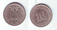 Germany 10 Pfennig 1901 A - 10 Pfennig