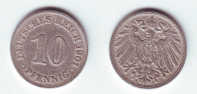 Germany 10 Pfennig 1901 E - 10 Pfennig