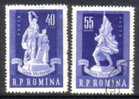 ROMANIA   Scott #  1322-3 VF USED - Gebruikt