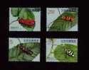 2010 Taiwan 2010 Long-horned Beetles Insect STAMP 4V - Unused Stamps