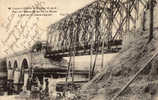 ESBLY PONT DU CHEMIN DE FER SUR LA MARNE ANIMEE - Esbly