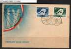 POLAND FDC 1956 9TH INTERNATIONAL CYCLING PEACE RACE Bikes Bicycles Sports Transport - Vélo