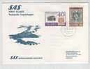 Iceland First SAS Flight Reykjavik - Copenhagen 13-6-1978 - FDC