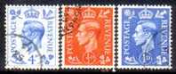 GREAT BRITAIN   Scott #  280-5  F-VF USED - Used Stamps