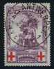 België 1914, Nr 128 - USED / GESTEMPELD / OBLITERE - Catw 80€ - 1914-1915 Croix-Rouge