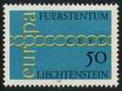 PIA - LIECHTENSTEIN - 1971 : Europa  -  (Yv 487) - Unused Stamps