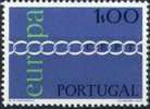 PIA  -  PORTOGALLO  -  1971  : Europa   (Yv 1107-09) - Nuovi