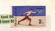 Bulgaria / Bulgarie 1960 Winter Olympic Games - Squaw Valley   1v.-MNH  Imperforate - Hiver 1960: Squaw Valley