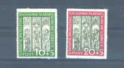 GERMANY - 1951 St Mary's Church MM (Patchy Gum But A Very Rare Pair) - Unused Stamps