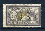 MERSON  OBLITERE  N° 122  PERCE  SG - Used Stamps