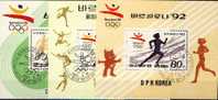 Korea, North 1991-92. SPORT: Olympic Games. Michel Bl. 263,64,72. Cancelled(o) - Zomer 1992: Barcelona