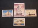 NEVIS - 1980 BATTELLI/NAVI 4v. -NUOVI(++)-TEMATICHE. - St.Kitts And Nevis ( 1983-...)