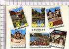 CHABLIS -  6 Vues En Forme De  TIMBRES  - - Chablis