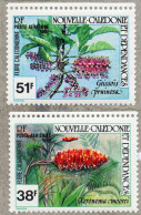 NOUVELLE-CALEDONIE  :  Flore Calédonienne : Xeronema Moorei Ou "brosse à Dent" (Liliaceae), Et Geissoïs Pruinosa - Unused Stamps