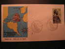 SPAIN La Coruña Galicia 1977 Event Cancel Colon Columbus Caravel America Discouver Hispanidad - Christopher Columbus