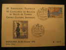 SPAIN Barcelona 1970 Event Cancel Card Colon Columbus Caravel America Discouver Hispanidad - Cristóbal Colón