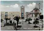 ISPICA, PIAZZA MARGHERITA E SCUOLE E CHIESA, VG 1963, ANIMATA   **** - Ragusa