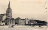 SAINT GIRONS - Le Clocher. Le Pont. Le Champ De Mars - Saint Girons