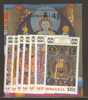 MONGOLIA  BUDDHISM SET + MS MNH - Budismo