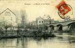 77 . SOUPPES . LE MOULIN ET LES PONTS . - Souppes Sur Loing