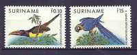 Surinam 1990 Birds Oiseaux Aves Aracani Macaw MNH - Papagayos