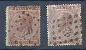 Belgie - Belgique Ocb Nr:  19  - 19 A   (zie Scan) 1 Timbre Aminci - 1865-1866 Profiel Links