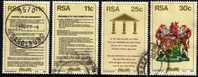 South Africa - 1984 New Constitution Set (o) # SG 566-569 - Usados