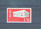 IRELAND - 1969 Europa 1s9p MM - Unused Stamps