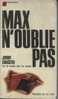 Presses De La Cité  Mystère TIII N° 7   Jimmy Sangster   " Max N´oublie Pas "  BE - Presses De La Cité