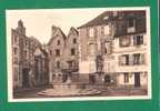 CPA 89 FRANCE YONNE AUXERRE VIEILLES MAISONS ET FONTAINE PLACE ST.NICHOLAS  MORE FRANCE LISTED @ 1 EURO OR LESS - Auxerre