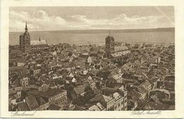 AK Stralsund Ortsansicht über Dächer 1925 #02 - Stralsund