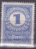 OOSTENRIJK - Briefmarken - 1919/21 - Nr 84 - MH* - Segnatasse