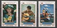 Aitutaki - Mi-Nr 310/312 Postfrisch / MNH ** (u488) - UNICEF