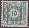 OOSTENRIJK - Briefmarken - 1922 (Klein Formaat) - Nr 112 - MH* - Taxe