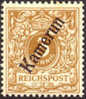 German Kameroun #1a Mint Hinged 3pf Red Brown Of 1897 - Camerún