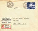 Suède - Avions - Lettre Recommandée De 1936 ° - Briefe U. Dokumente