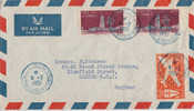 COTE DES SOMALIS  LETTRE POUR L'ANGLETERRE  1951 - Covers & Documents