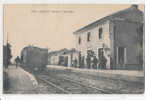 ALBENS  SAVOIE  LA GARE   CARTE CIRCULEE 1923 - Albens