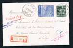 Lettre Recomm. Affr. N°768 + 771 De L'AGENCE "LIEGE*28/1950" Pour Liege. - Storia Postale