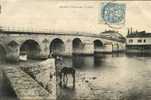 16 - MANSLE - Le Pont - ANIMÉE - Mansle