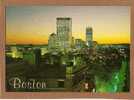 BOSTON  De Nuit  - USA Massachusetts - Back Bay At Twilight - écrite (voir Détails Scan) - MEA11 - Boston